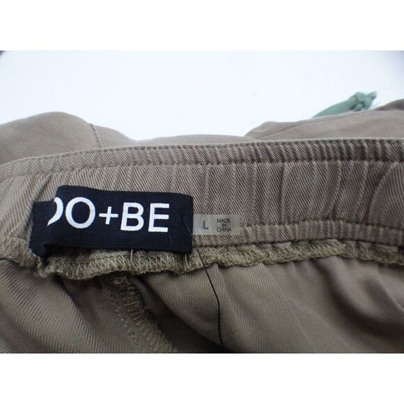 DO+BE Women’s Drawstring detailing Tencel Joggers, Size L, Olive - Picture 11 of 12